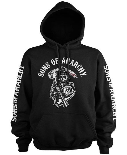 Discover Hoodie Unissexo com Logo de Sons of Anarchy