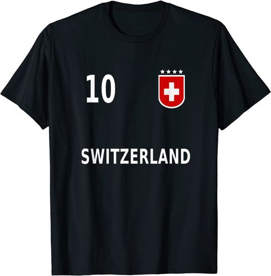 Discover T-Shirt Camiseta Suíça Switzerland Suisse Swiss Jersey