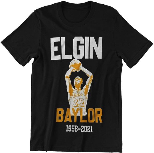 Discover Elgin Baylor Legend Shirt RIP Elgin Baylor 1934-2021 Shirt