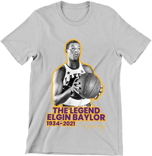 Discover RIP Elgin Baylor Basketball Legend 1934-2021 Shirt