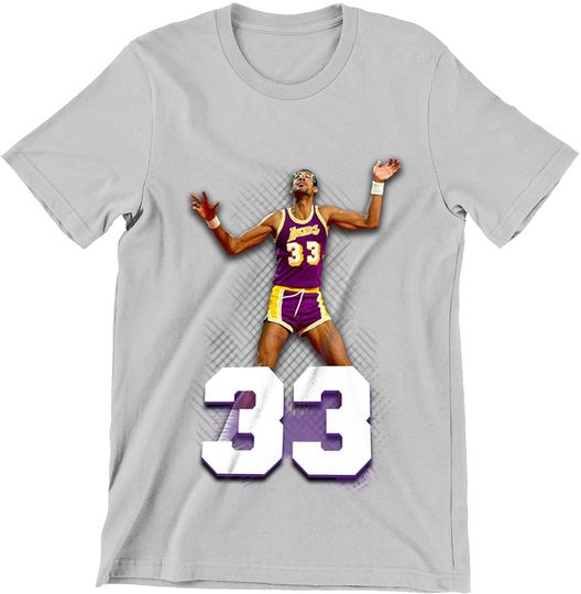 Discover Kareem Abdul Jabbar 33 Basketball Legend Shirt