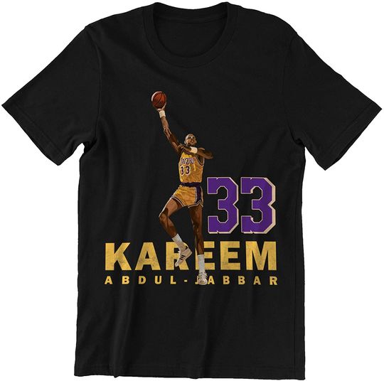 Discover Kareem Abdul Jabbar LA 1984-85 Retro Shirt