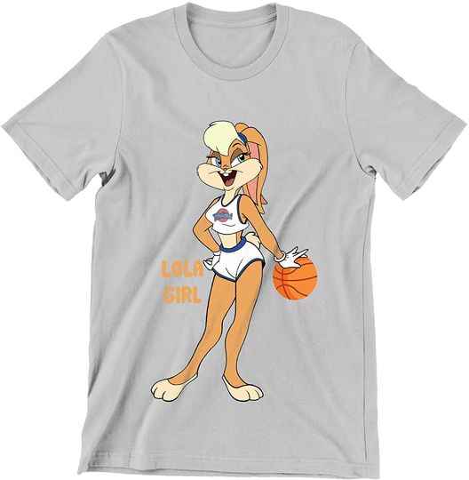 Discover Lola Girl Shirt Lola Bunny Basketball Shirt
