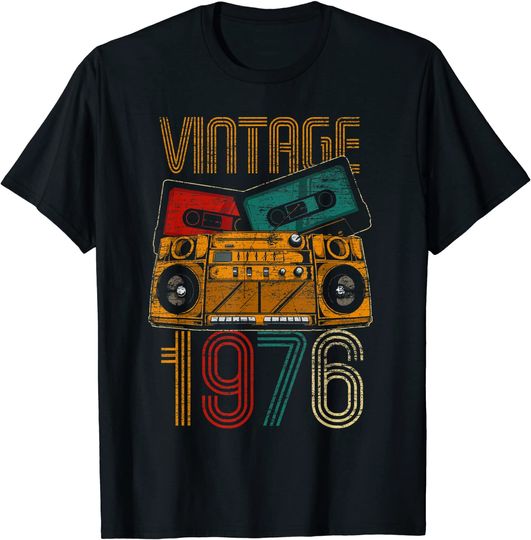 Discover 45th Birthday Years Old Vintage 1976 T Shirt