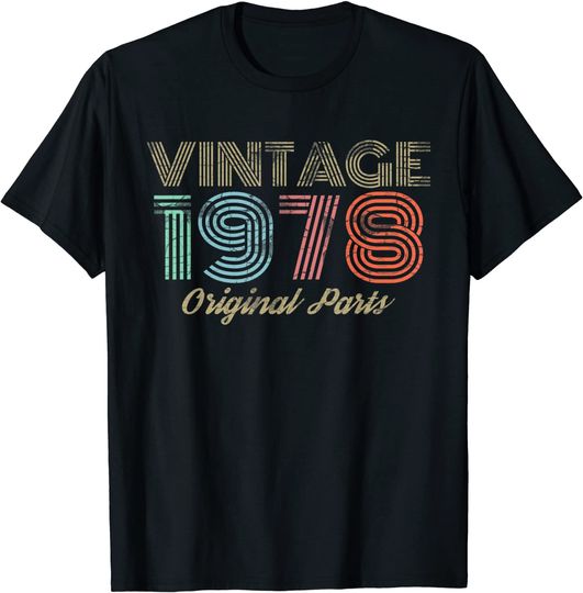 Discover Vintage 1978 Retro 70's T Shirt