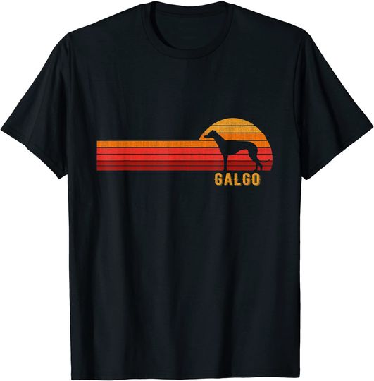 T-shirt para Homem e Mulher com Galgo