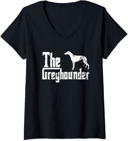 Discover T-shirt de Mulher Casual The Greyhounder