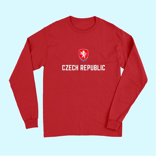 Discover Czech Republic Soccer Jersey 2020 2021 Czechia Football Team Premium Long Sleeves