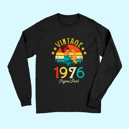 Discover Vintage 1976 Made in 1976 Long Sleeves