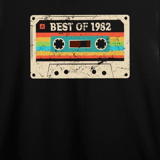 Discover Best of 1982 Funny Vintage 39th Birthday Gift for Men Women Long Sleeves