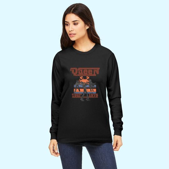 Queen 1976 Tour Silhouettes Long Sleeves