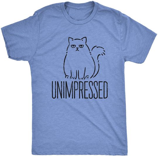 Discover T-shirt Unissexo com Gato Divertido Unimpressed