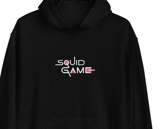Discover Sweatshirt Unissexo com Capuz Squid Game
