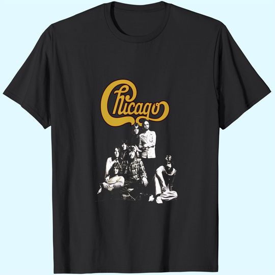 Discover Chicago Band  T Shirt