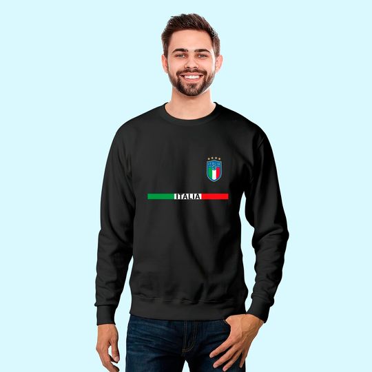 Discover Italy Jersey Soccer 2020 2021Italia Football Fan Sweatshirt