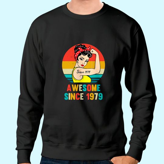 Discover Vintage 42nd Birthday 1979 Women Sweatshirt