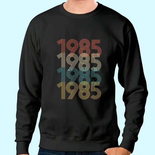 Vintage 1985 36th Birthday Sweatshirt