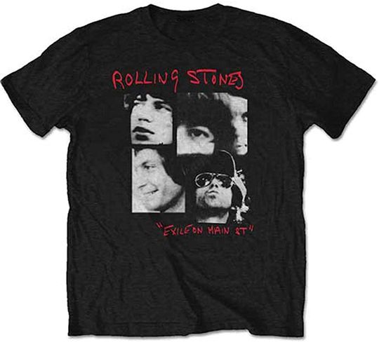 Discover T-shirt para Homem Fotos de Rolling Stones