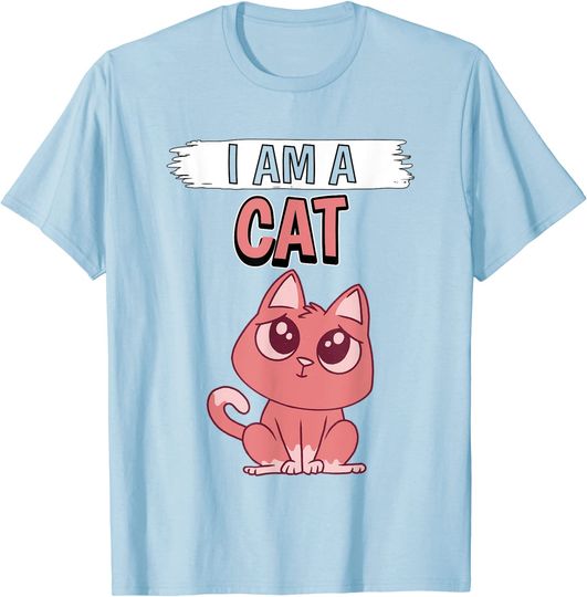 Discover T-shirt Unissexo I Am A Cat