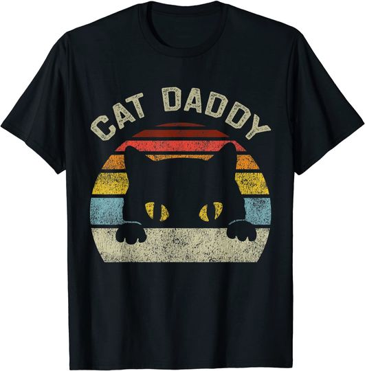 Discover Camisete masculina Cat Daddy Dia dos Pais