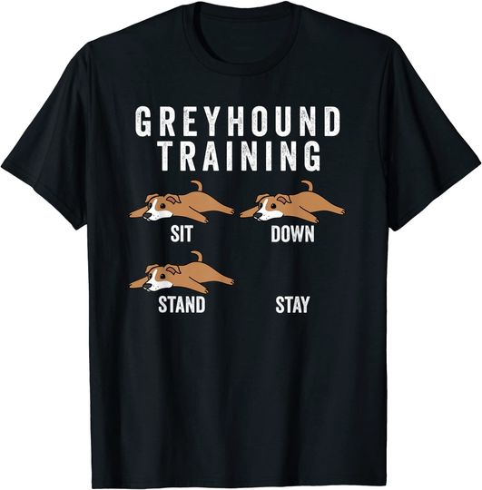 Camisete Unissex Greyhound Training