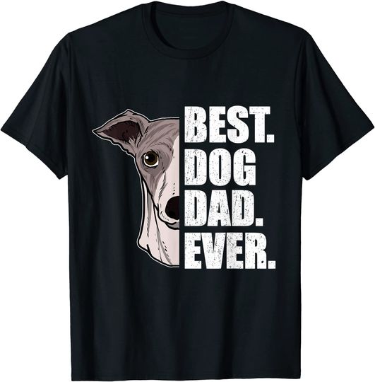 Discover T-shirt de Homem Best Dog Dad Ever