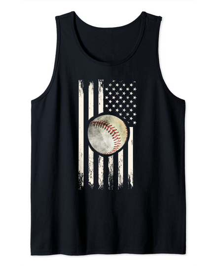 Discover Baseball And America USA Lovers Gift - Baseball Tank Top