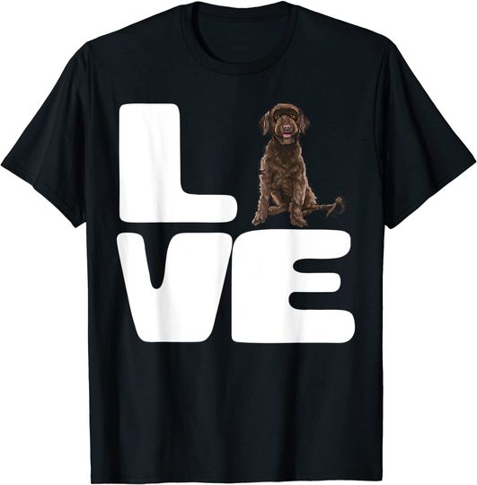 Discover T-shirt Unissexo Cão Love