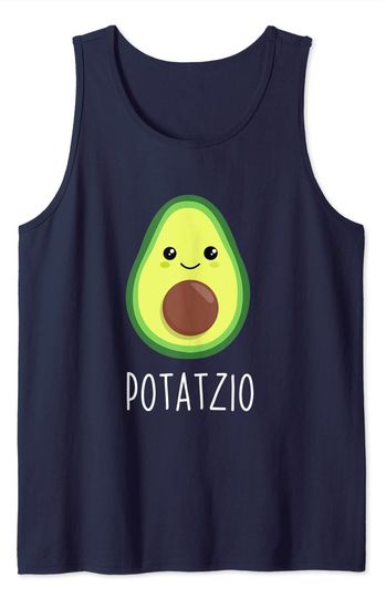 T-shirt Unissexo sem Mangas com Avocado