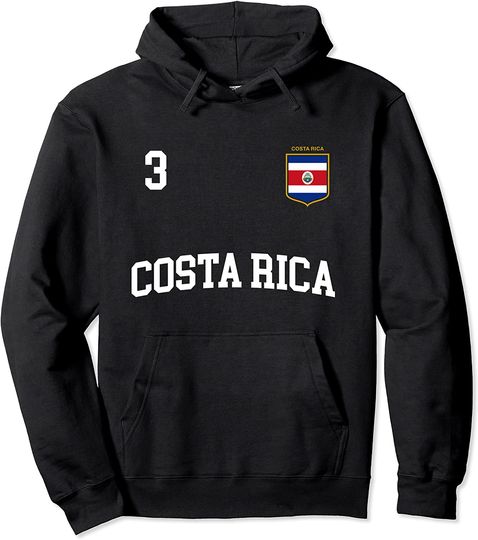 Discover Costa Rica Hoodie Soccer Football Shirt