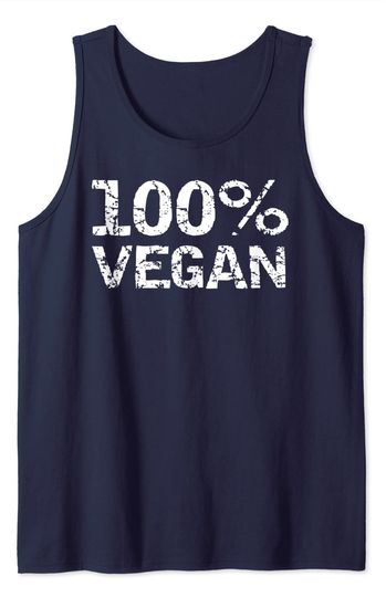 Camisola sem Mangas 100% Vegan Presente Vegano