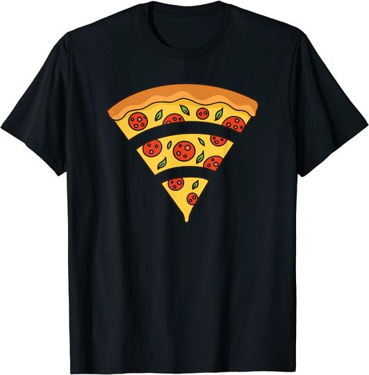 Discover T-shirt Unissexo Wifi Internet de Pizza