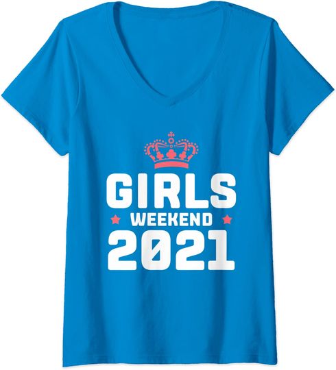 Discover T-shirt de Mulher Girls Weekend 2021