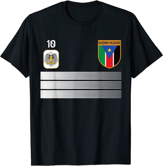 Discover South Sudan Football Jersey 2021 Soccer T-Shirt