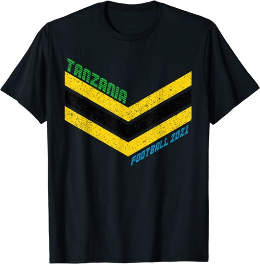Discover T-Shirt Futebol de Tanzania | Camiseta para Homem e Mulher