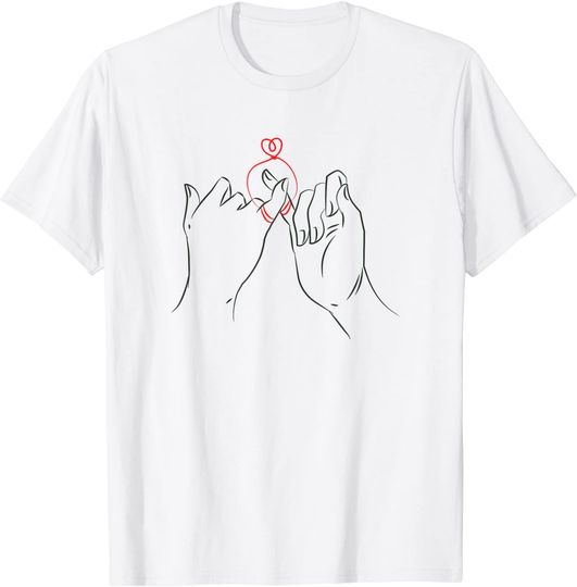 Discover T-shirt Unissexo Promessa de Amizade para Sempre