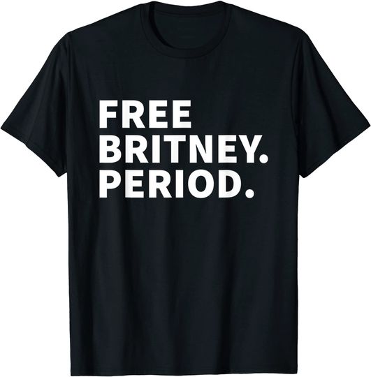 Discover T-shirt Unissexo Free Britney Period