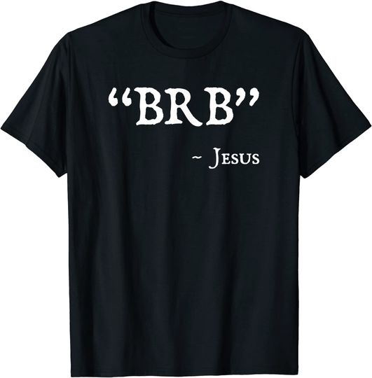Discover T-shirt Unissexo com Estampa de BRB Jesus