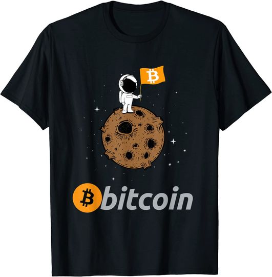 T-shirt Unissexo Planeta do Bitcoin