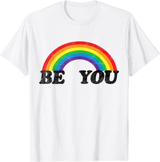 Discover T-shirt Unissexo Be You Orgulho LGBT