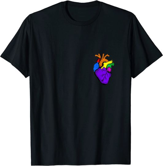 Discover T-shirt Unissexo LGBT no meu Coração