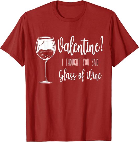 Discover T-shirt Unissexo com Vinho do Dia dos Namorados