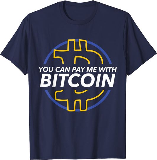 Discover T-shirt Unissexo Criptomoeda you Can Pay With Bitcoin