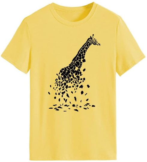 Discover T-shirt de Mulher com Estampa de Girafa