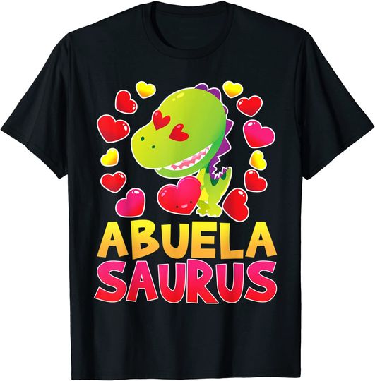 Discover T-shirt Unissexo Amor de Dinossauro Divertido