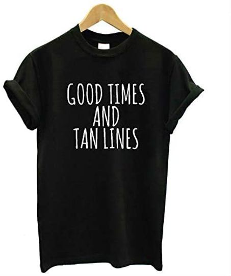 Discover T-shirt de Mulher Good Times And Tan Lines