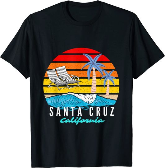 Discover T-shirt Unissexo Férias de Verão na Praia Santa Cruz
