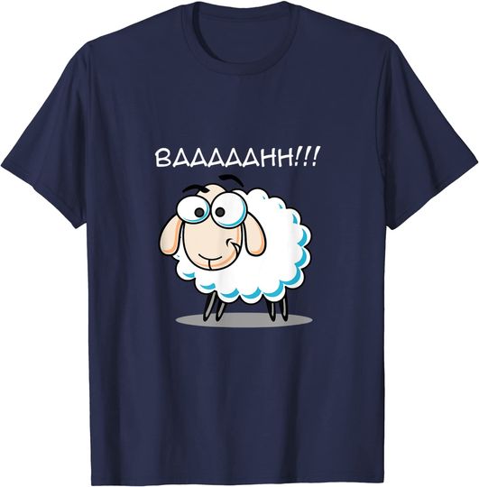 Discover T-shirt Unissexo com Estampa de Ovelha Baaaaahh