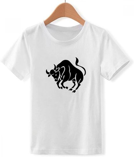 Discover T-shirt Unissexo com Signo de Zodíaco Tauro