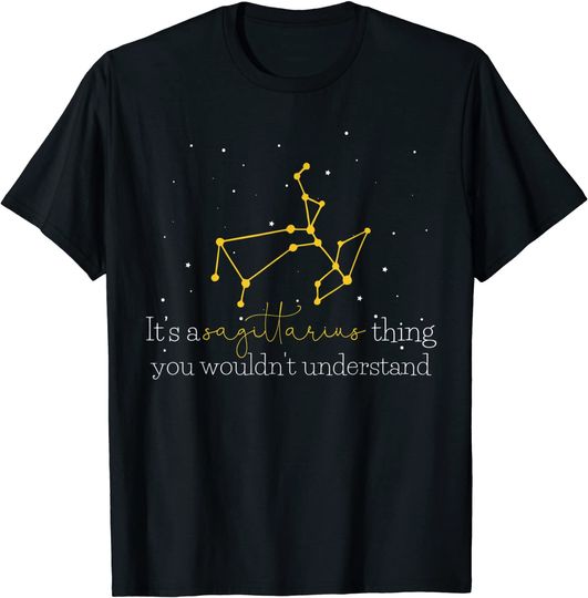 Discover T-shirt Unissexo It’ A Sagittarius Thing You Wounln’t Understand